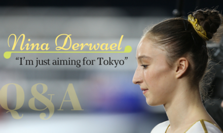 Nina Derwael: “I’m just aiming for Tokyo”