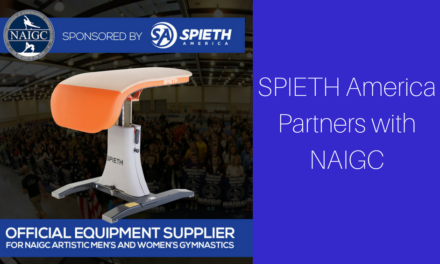 PRESS RELEASE – SPIETH America Partners with the National Association of Intercollegiate Gymnastics Clubs (NAIGC)